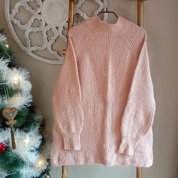 Earth Music and Ecology Sweaters - 🐰 Natural Fiber Long Slit Sweater